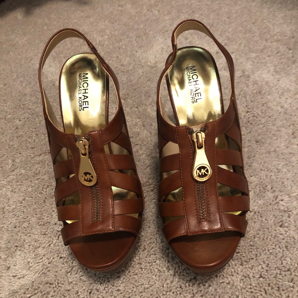 Michael Kors sandals heels size 8